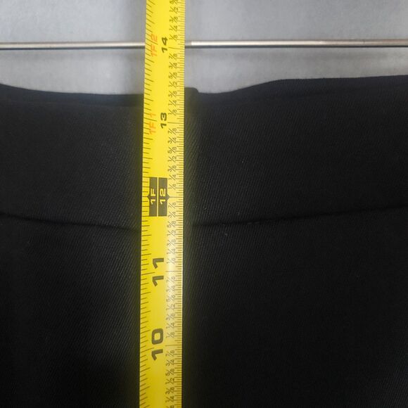 NEW J.Crew Essential Straight Wool Blnd Dress Pants Black Sz 14 Pleated Trousers - Picture 9 of 12